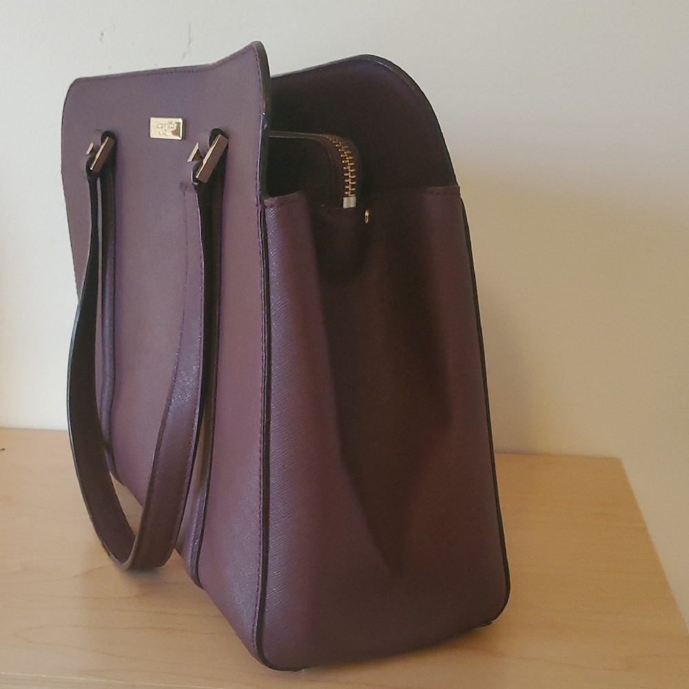 Kate Spade Deep Purple Shoulder Bag - Picture 3 of 8